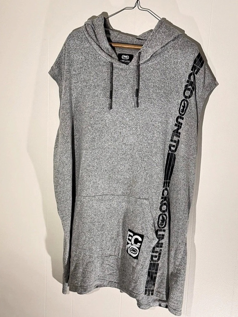 Ecko Unltd. Men's Gray Graphic Hoodie 5XL Like New